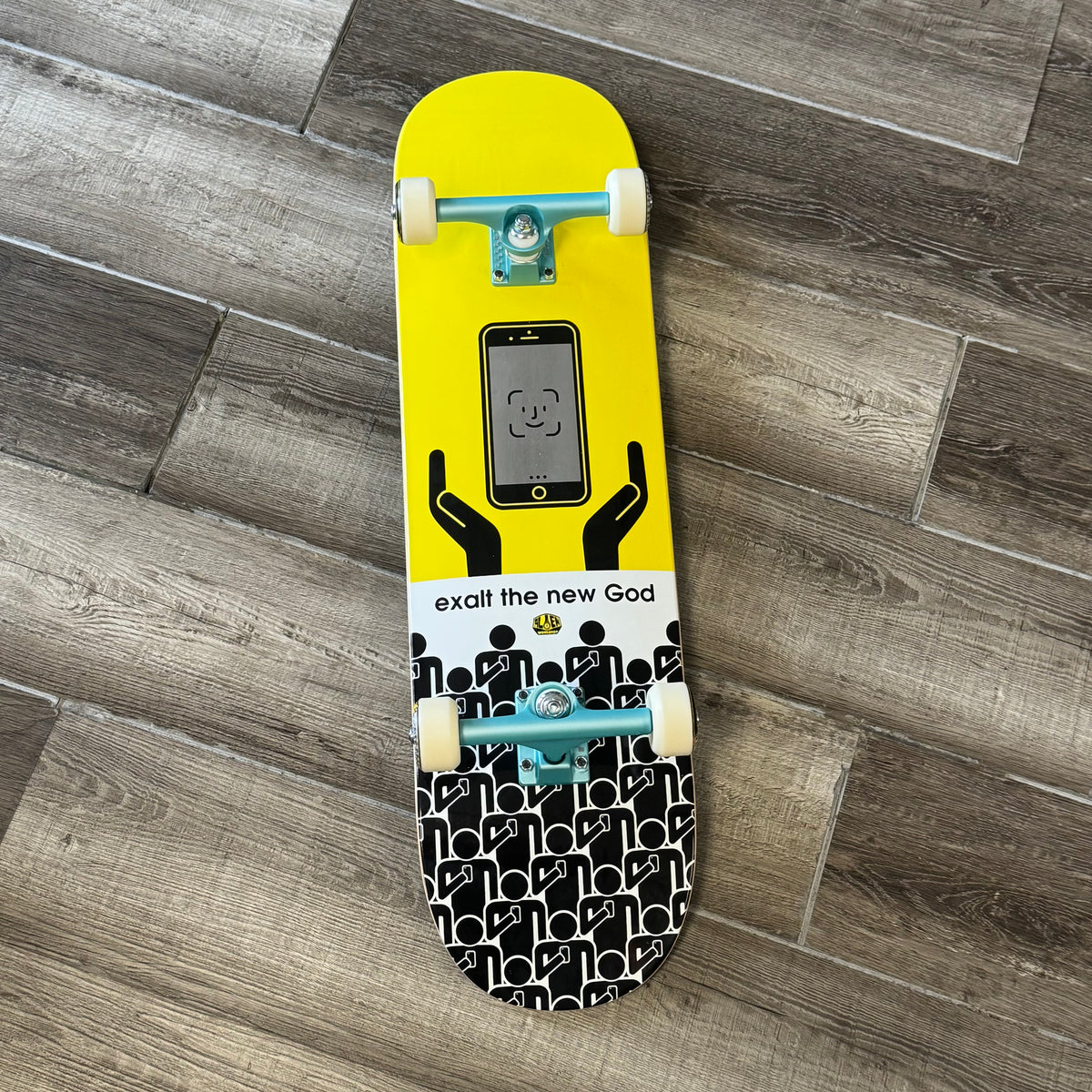 Alien Workshop Exalt Yellow 8.25" Skateboard Complete