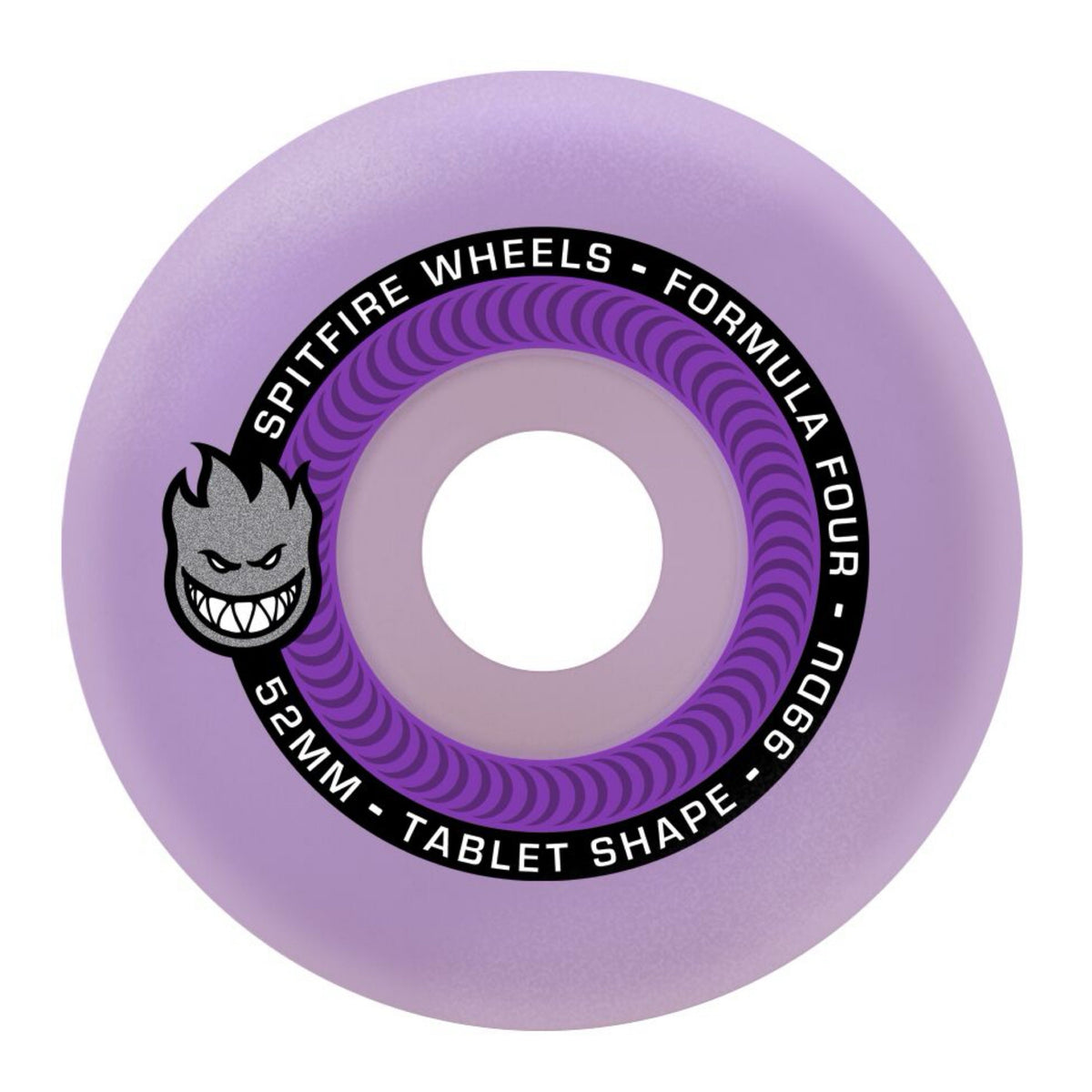 Spitfire Formula Four Tablets Purple 52mm 99a Skateboard Wheels