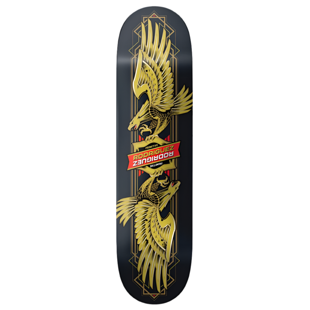 Primitive Rodriguez Twin Nose 8.25 Skateboard Deck SKATE 618