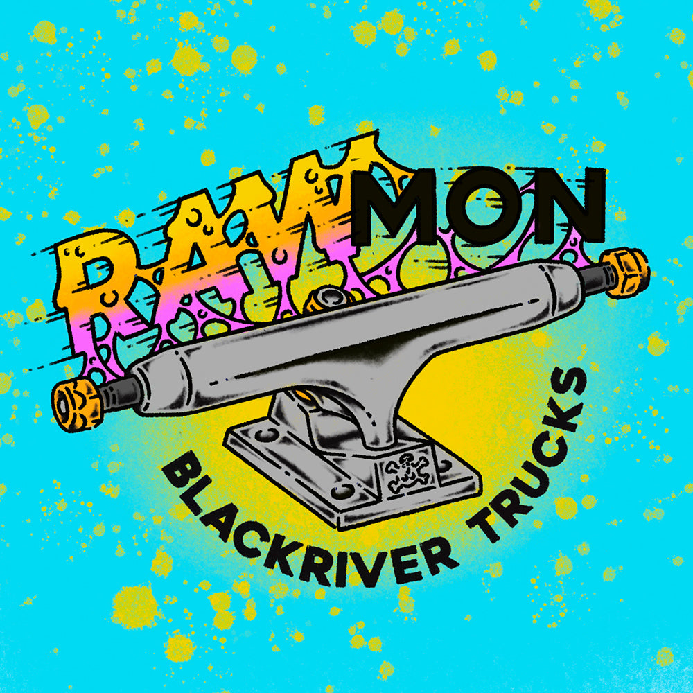Blackriver 3.0 RAW Edition Fingerboard Trucks Raw Silver WITH TOOL (CHOOSE SIZE)