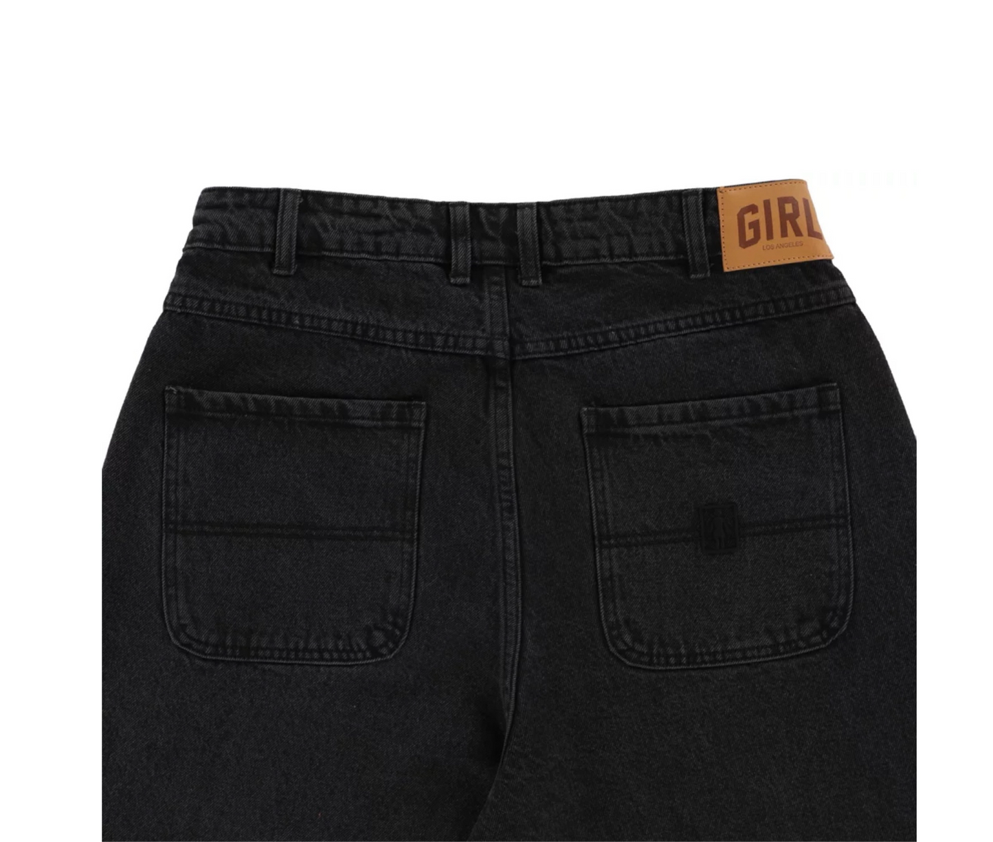 Girl Jeans Washed Black