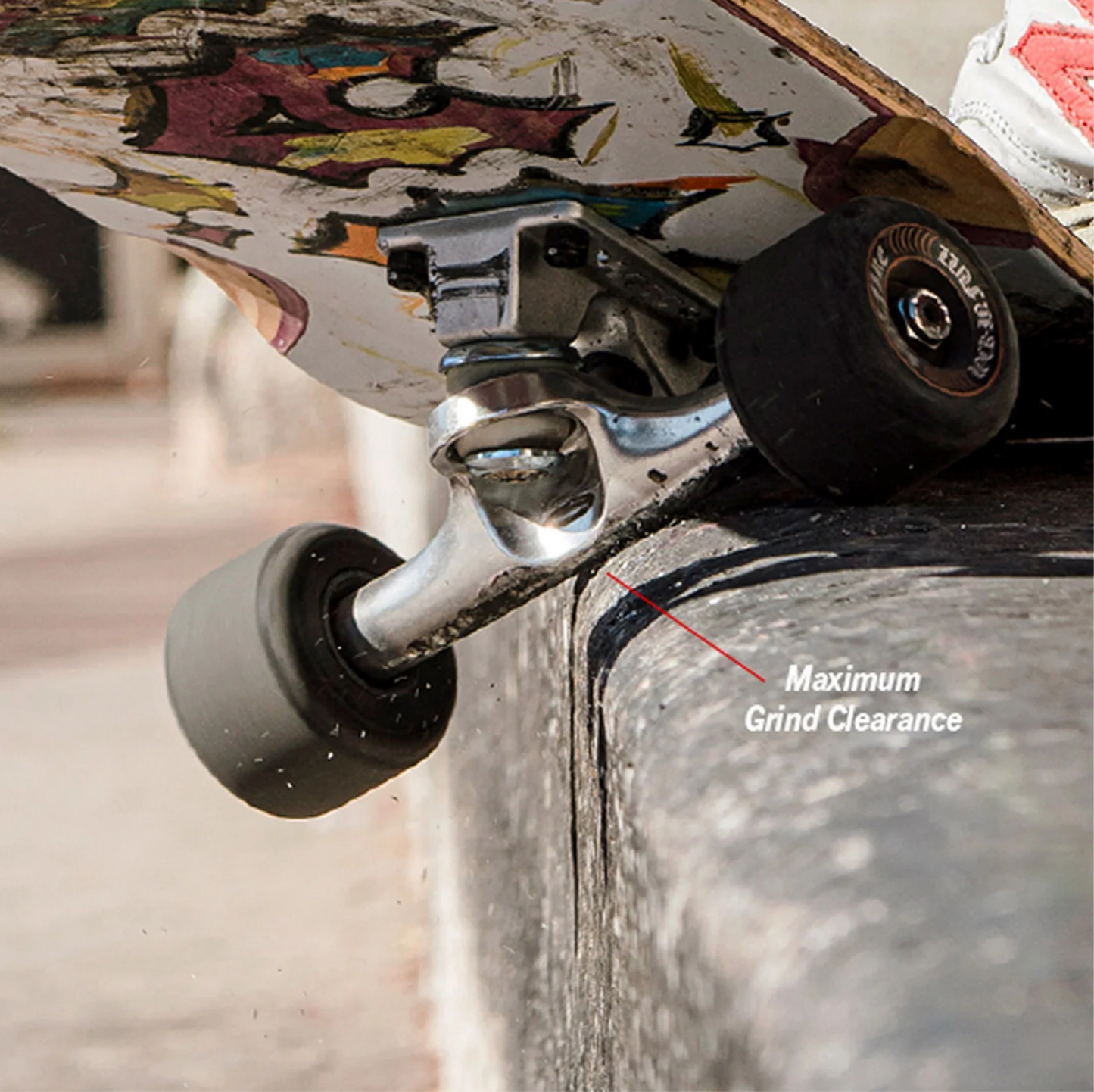 Ace AF1 Inverted Hollow Skateboard Trucks (CHOOSE SIZE)