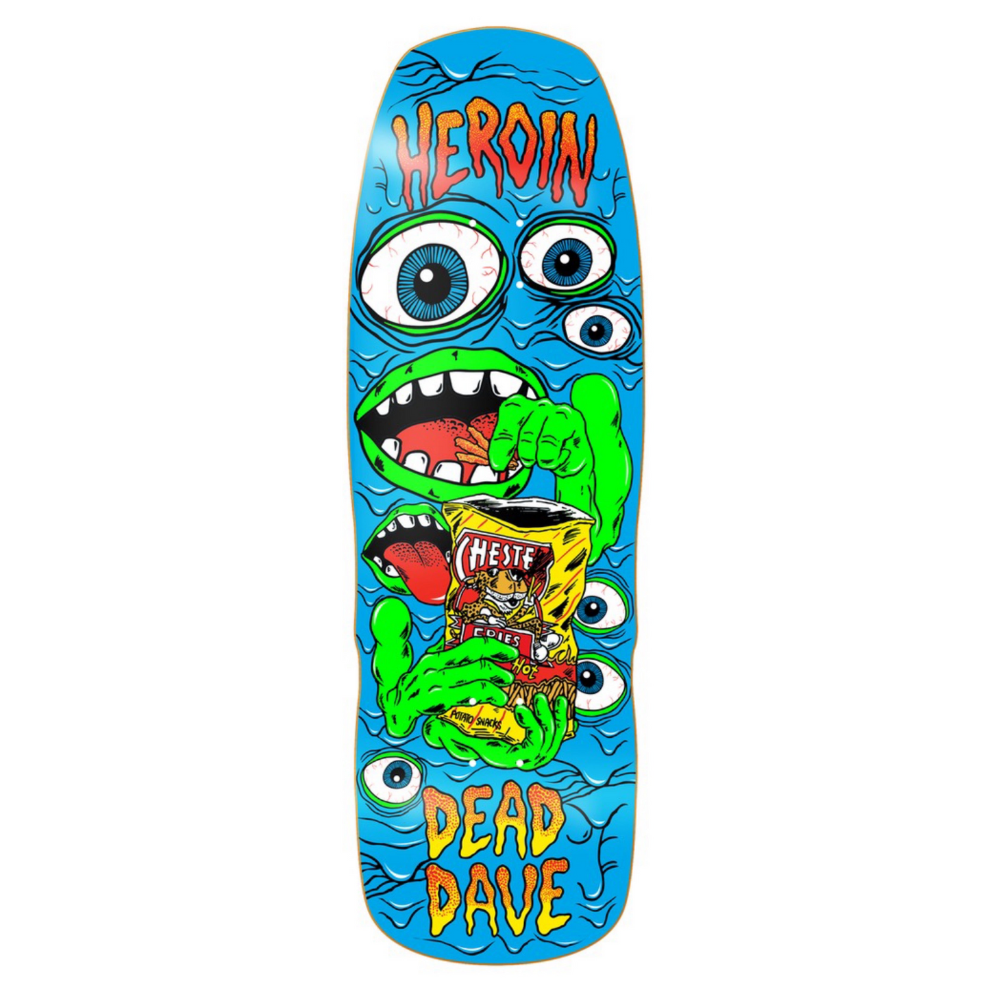 Heroin Dead Dave Mutate or Die 10.1" Skateboard Deck