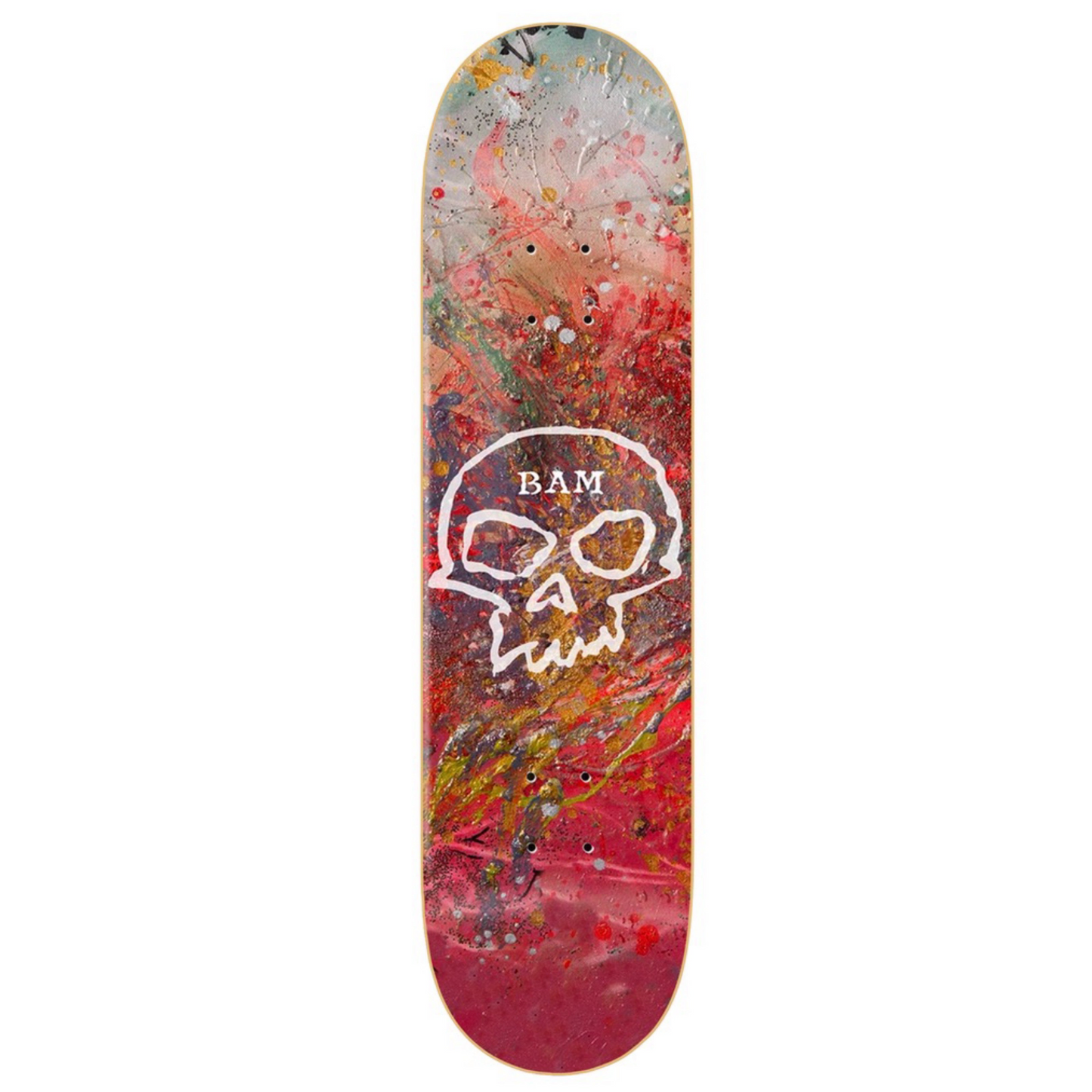 Zero Bam Single Skull 8.5" Skateboard Deck