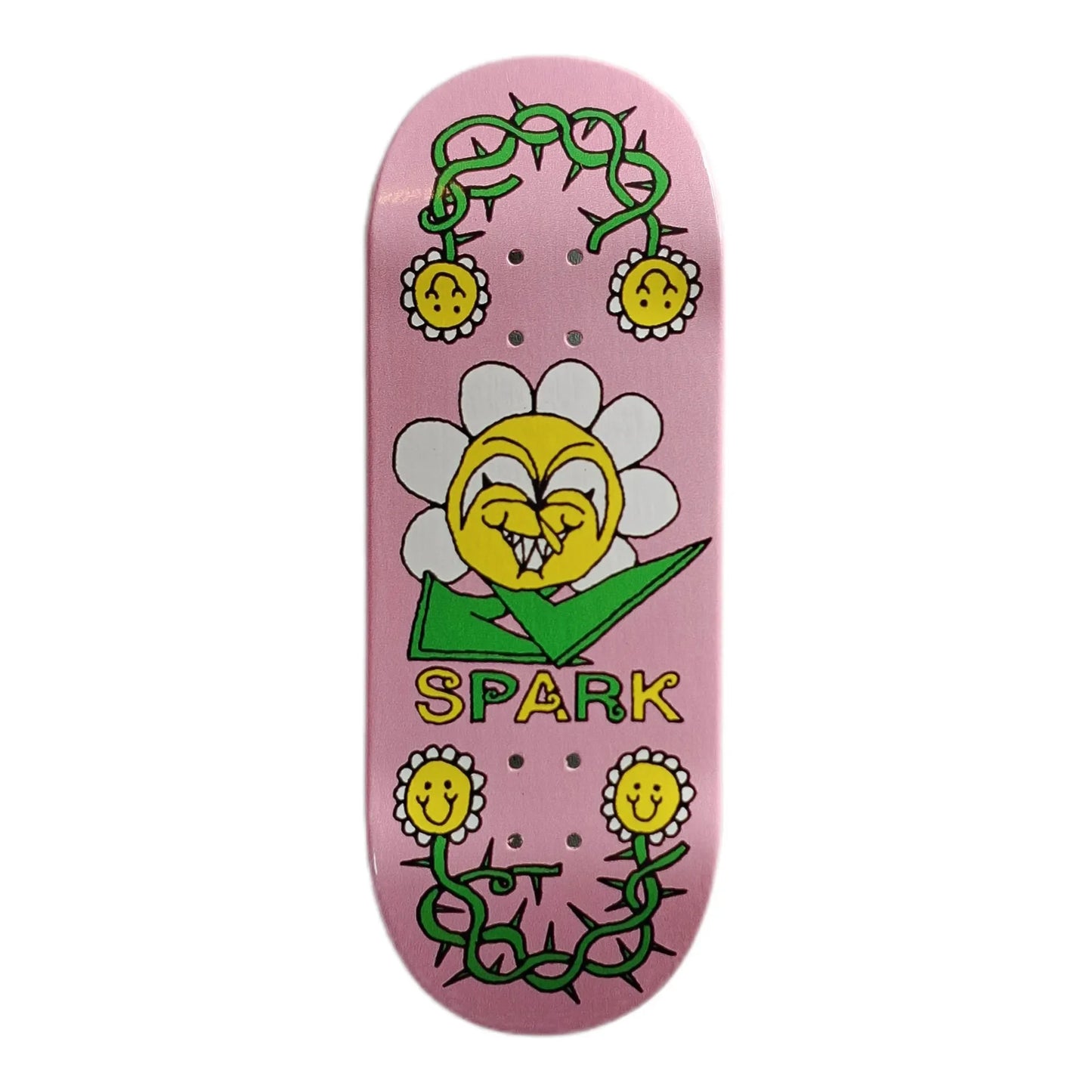 Spark High Mold Flower by Nick Öhlo Fingerboard Deck (CHOOSE SIZE & SHAPE)