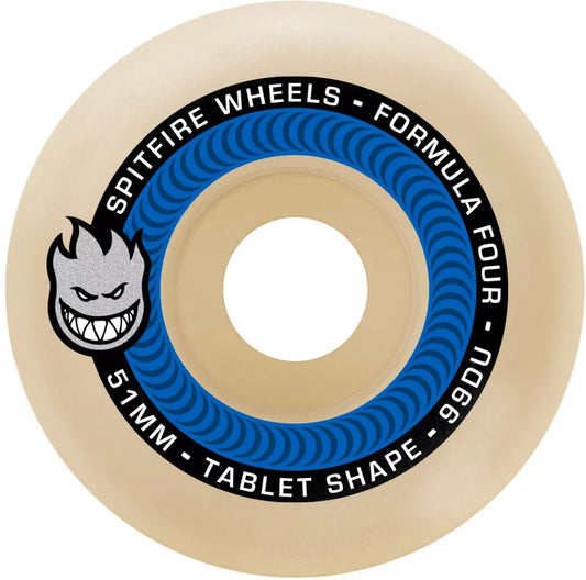 Spitfire Formula Four 54mm 99a Tablets Skateboard Wheels