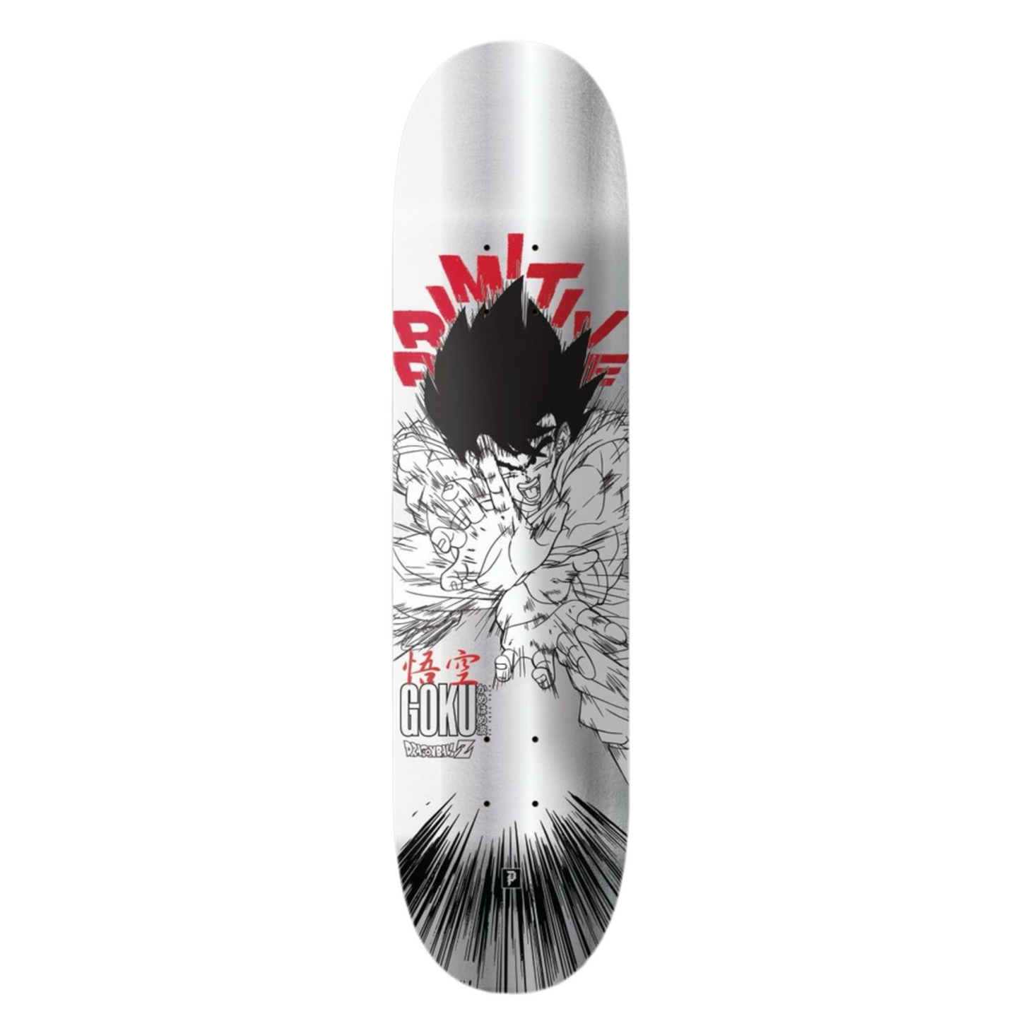 Primitive x DBZ Goku Energy 8.5" Skateboard Deck