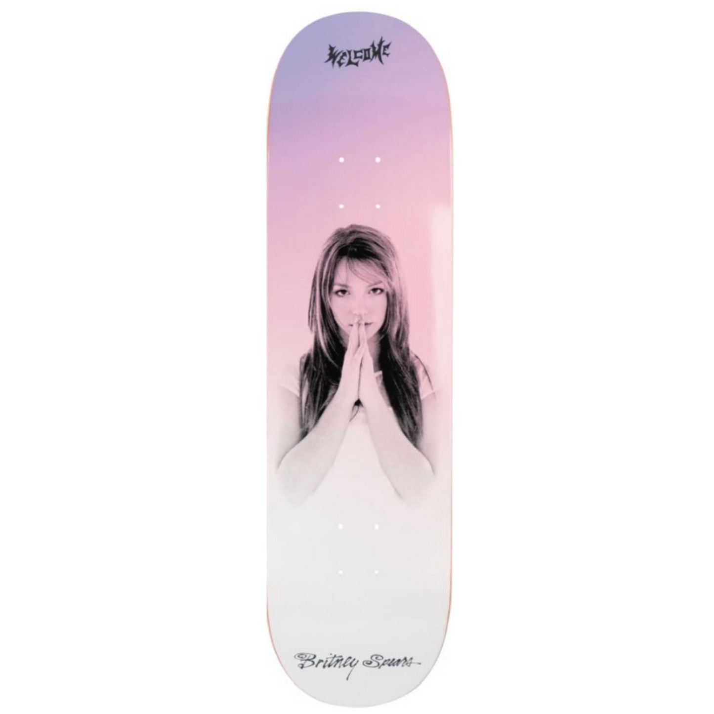 Welcome x Britney Spears Believe 8.25" Skateboard Deck