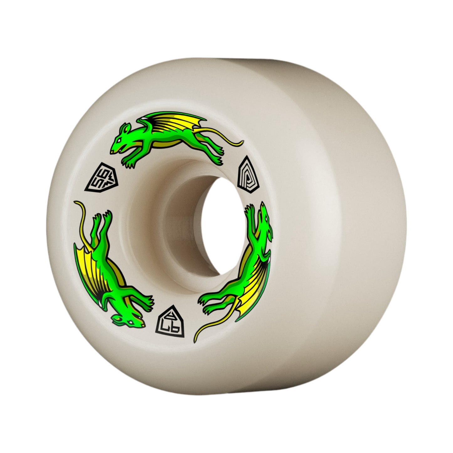 Powell Dragon Formula Nano Rats 56mm x 36mm 97a Skateboard Wheels