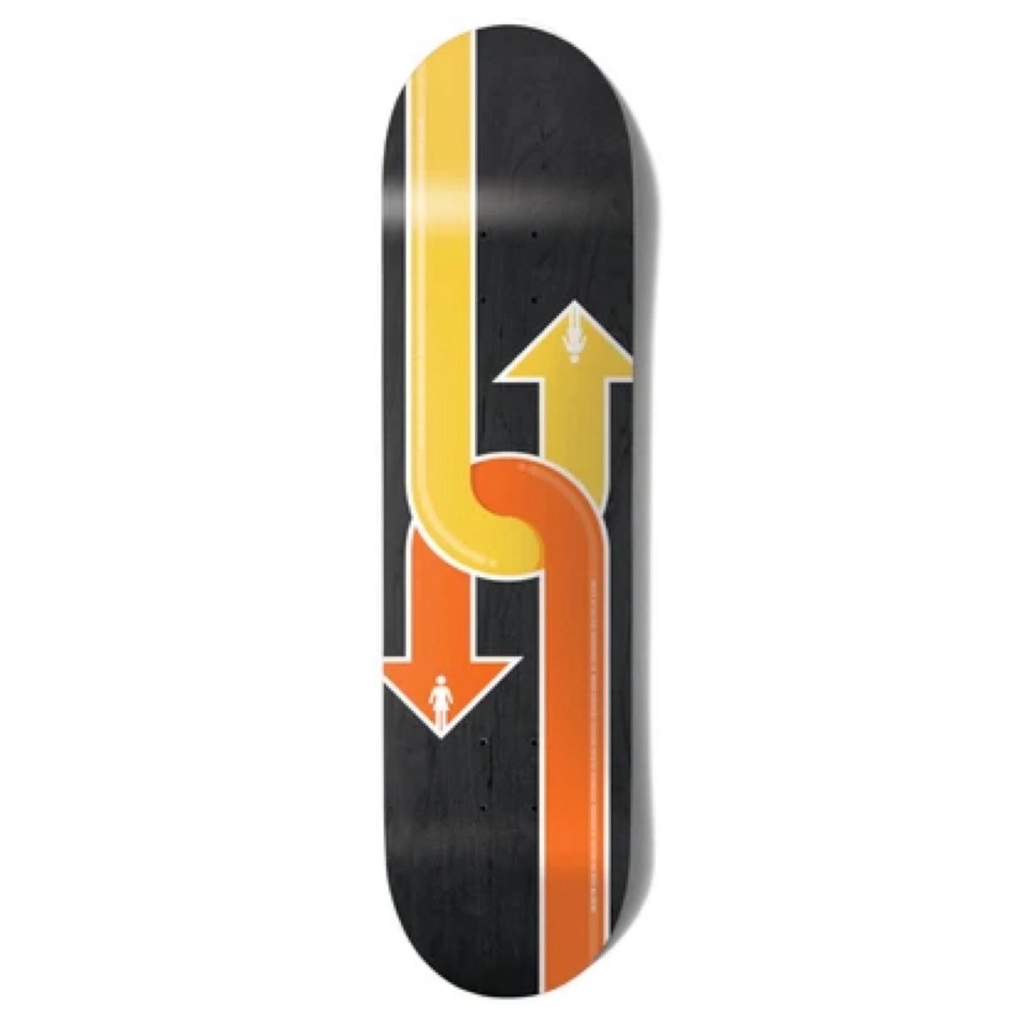 Girl Malto Dual Directional 8.3" Twin Tail Skateboard Deck