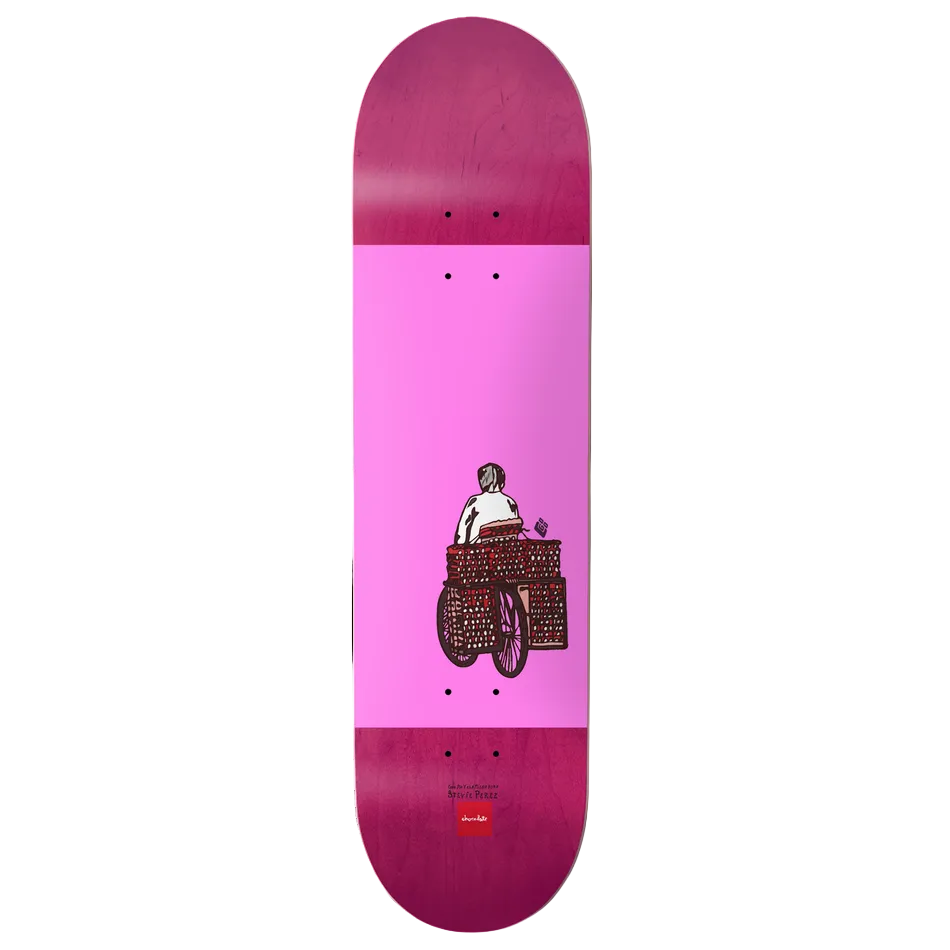 Chocolate Perez Cada Dia 8.25" Twin Tail Skateboard Deck