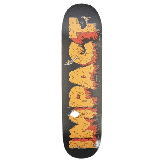 Impact XPU Orange Drip Twin 8.0" Skateboard Deck