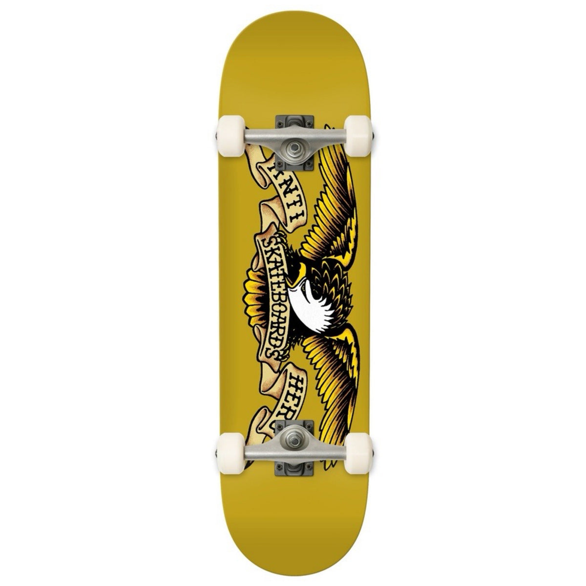 Anti Hero Classic Eagle Mustard 8.5" Skateboard Complete