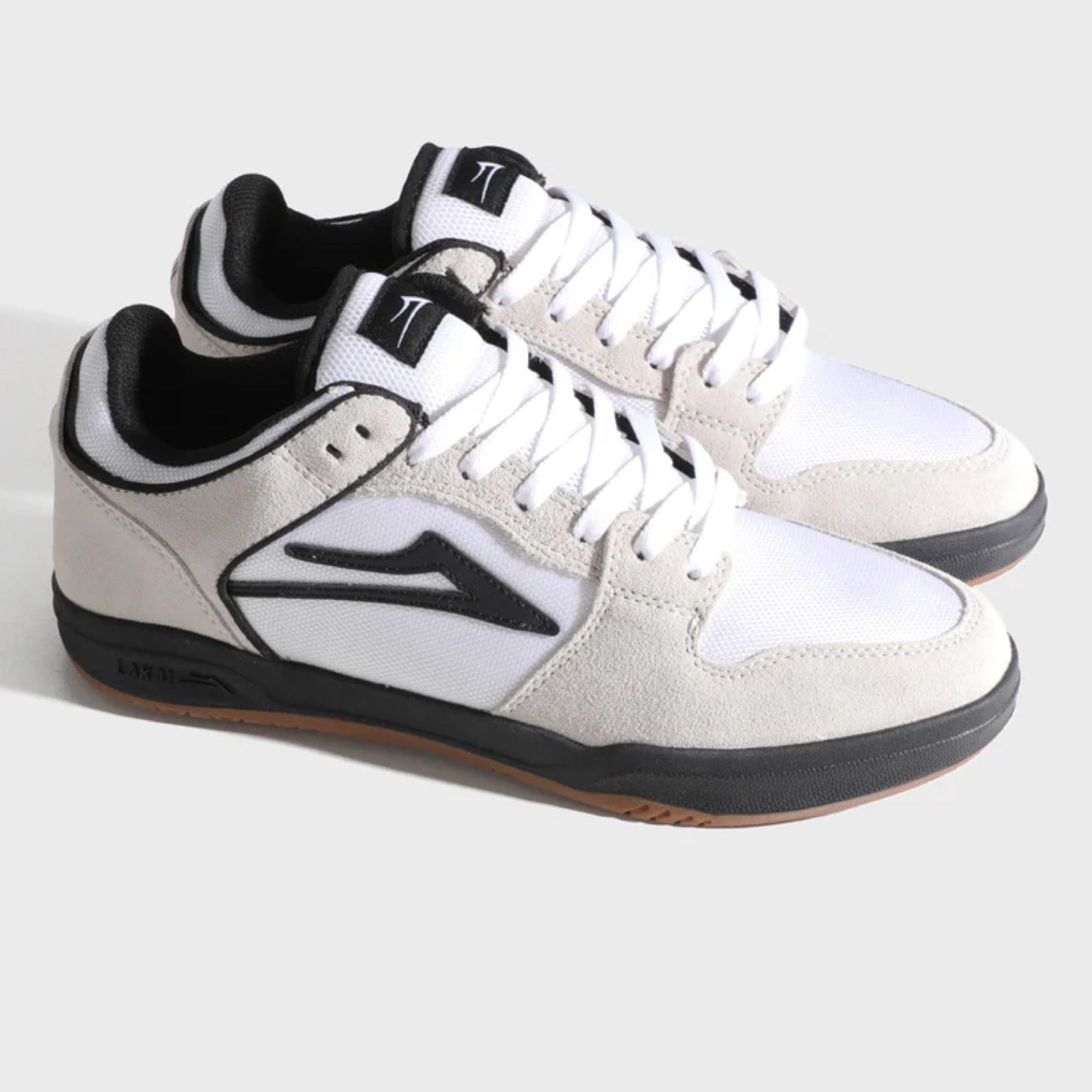 Lakai Telford Low “White Suede/Cordura” Skateboard Shoes