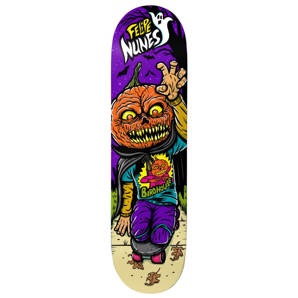 Birdhouse Felipe Nunes Hallows Eve 8.0" Skateboard Deck