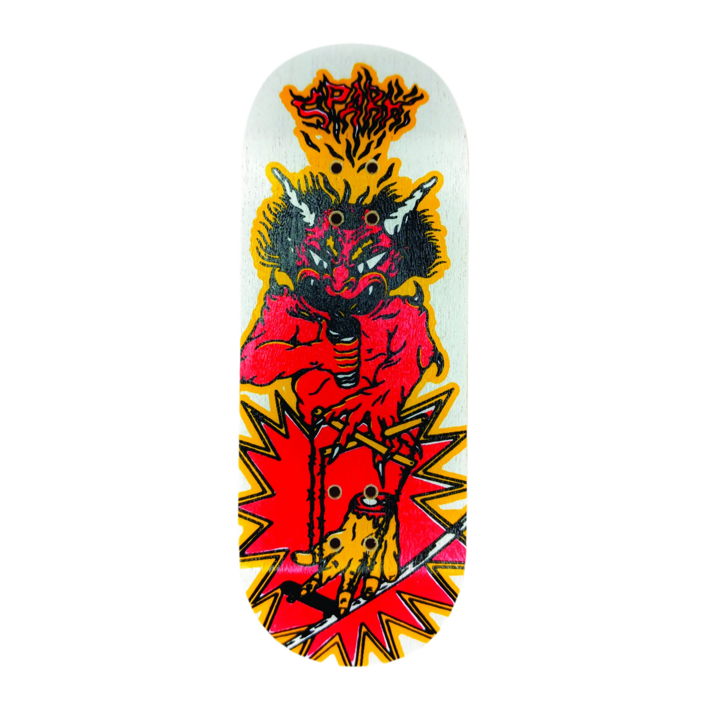 Spark High Mold Demon Puppet Fingerboard Deck