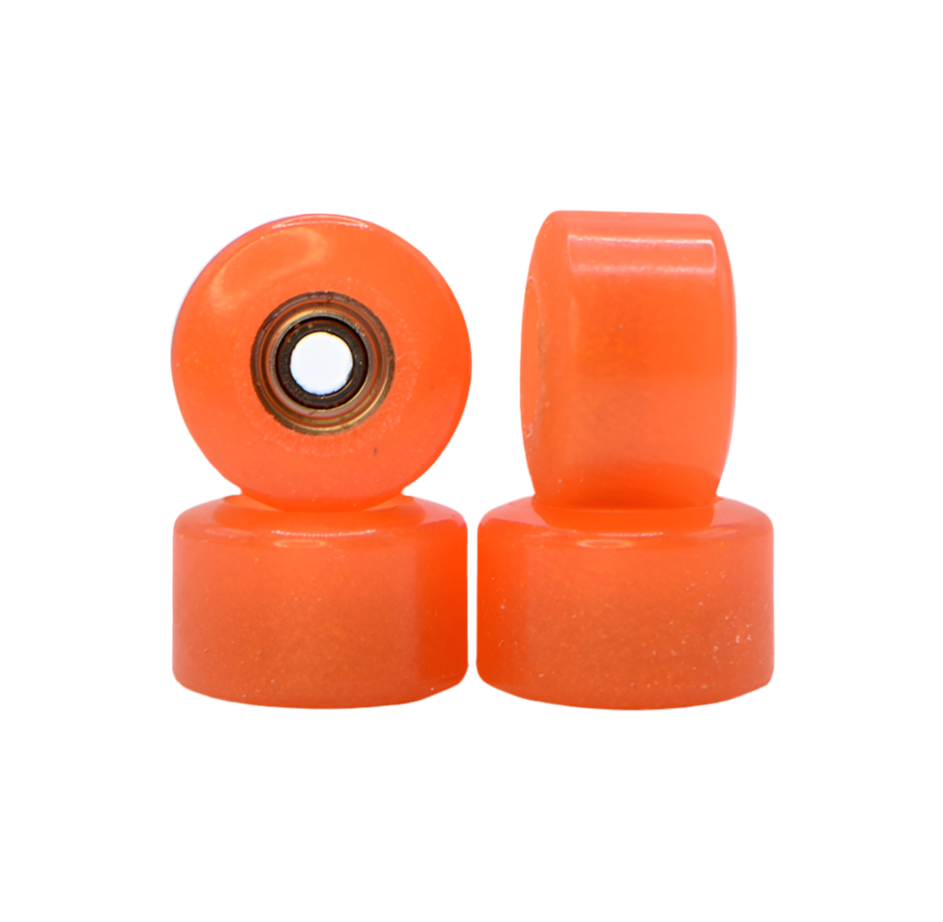 Wysocki “Side Set” Safety Orange Urethane Fingerboard Wheels