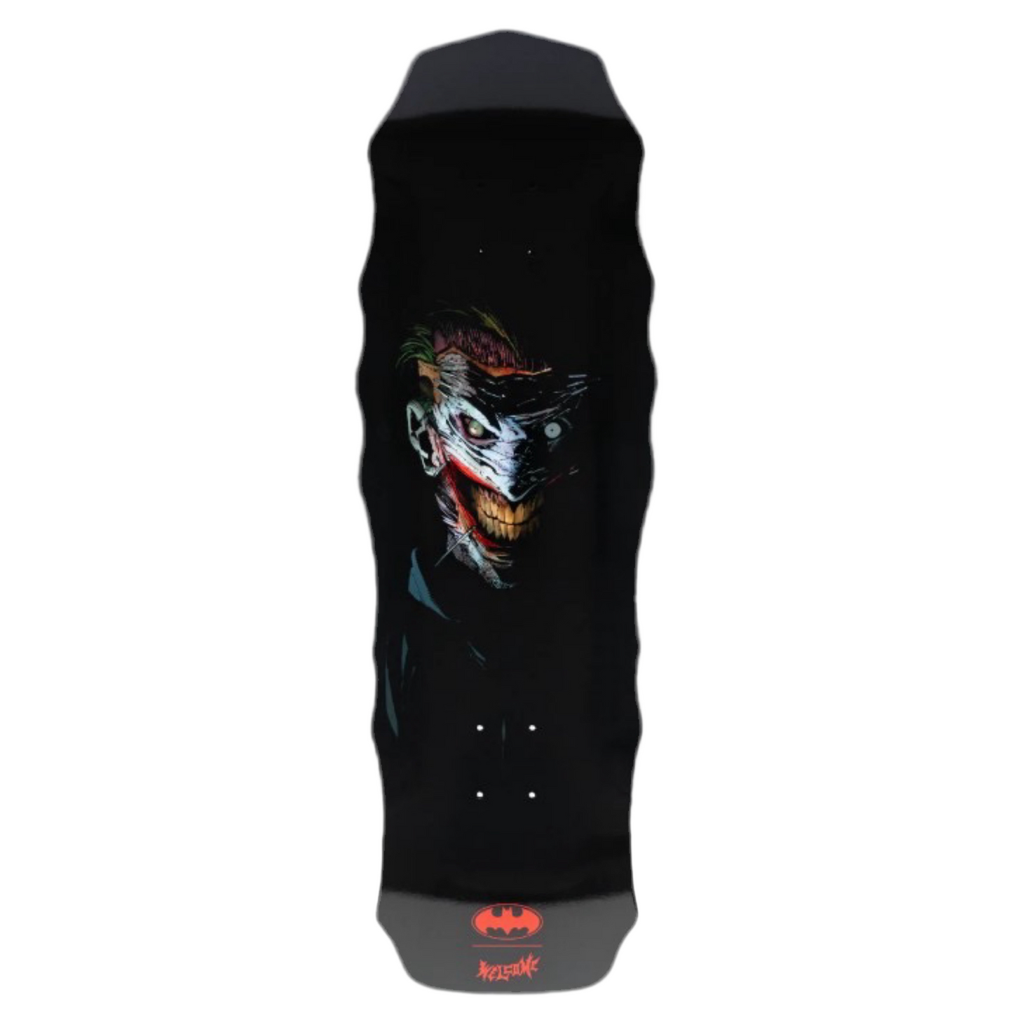 Welcome x Batman Joker on Widow Shape 10.0" Skateboard Deck