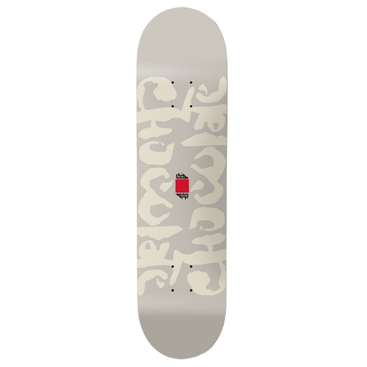 Chocolate Roberts Ink Blot 8.25 Twin Tail Skateboard Deck