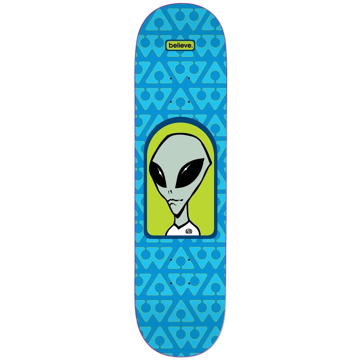 Alien Workshop Believe Blue 8.12" Skateboard Deck