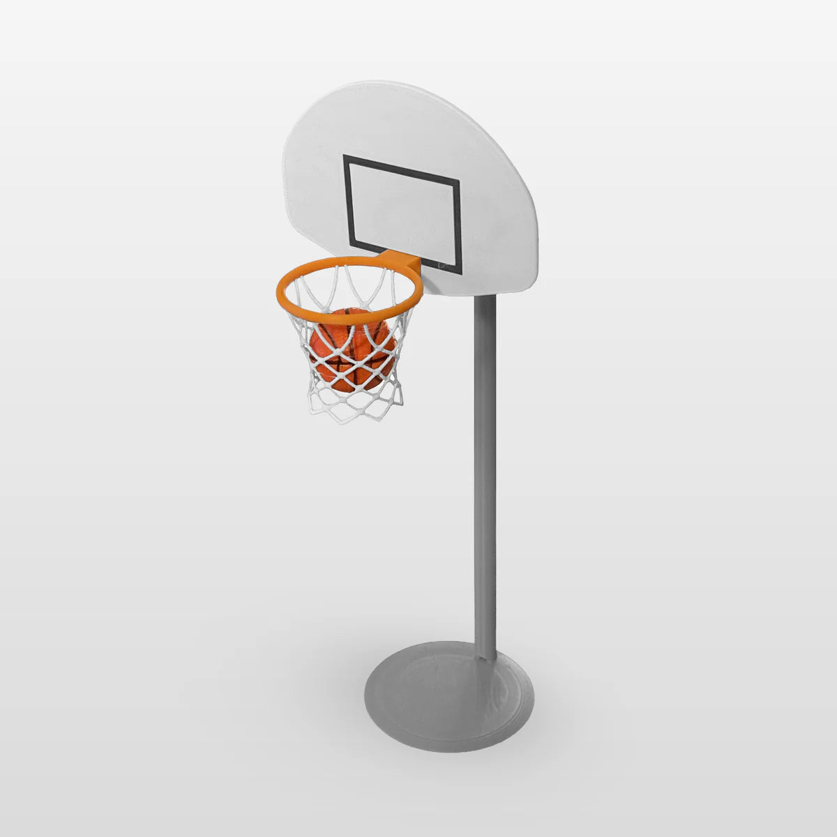 Silent Obstacles Basketball Hoop + Ball Fingerboard Obstacle