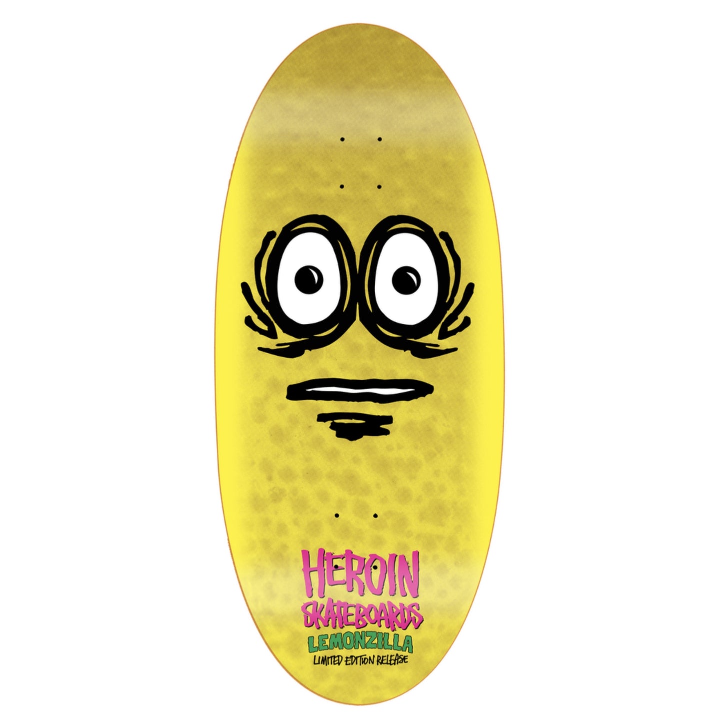 Heroin Lemonzilla 13.5" Shaped Skateboard Deck