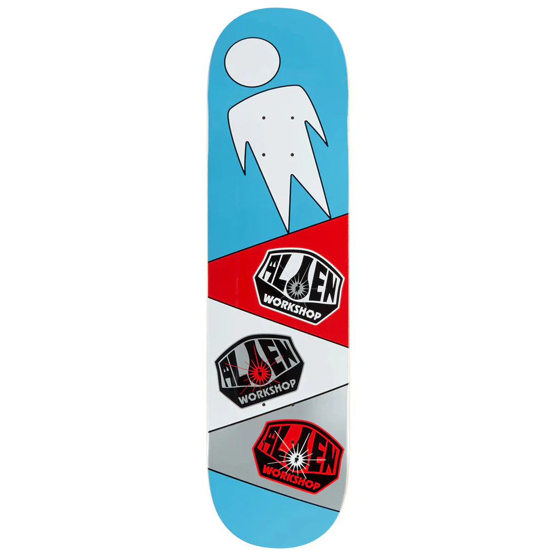 Alien Workshop Logo Repeater Blue 8.12" Skateboard Deck