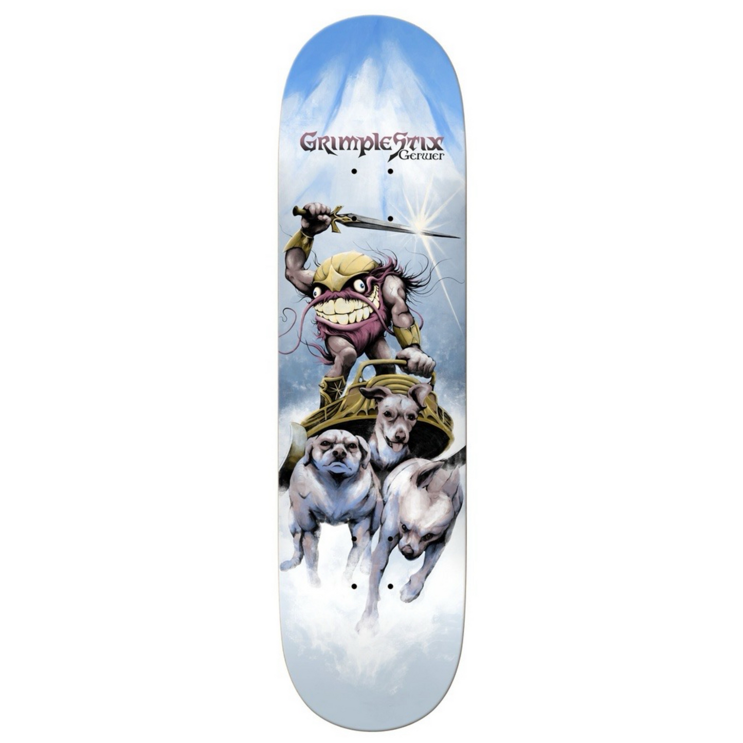 Anti Hero x Grimple Stix Gerwer Barbarians 8.28" Skateboard Deck