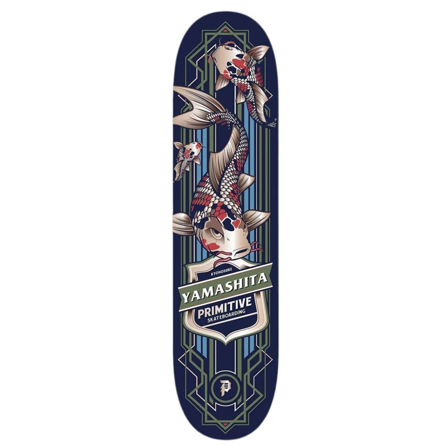 Primitive Yamashita Koi Pro Animal 8.25" Skateboard Deck