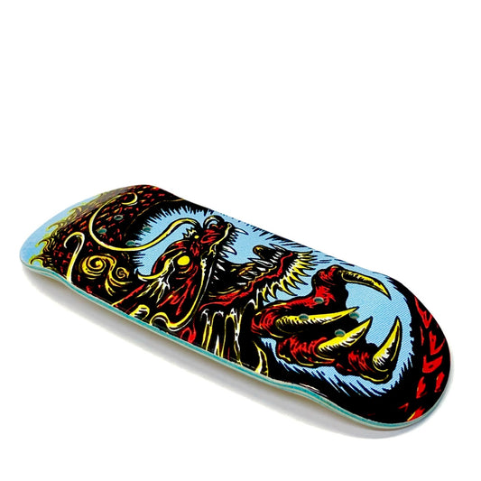 Chems Blue "Red Dragon" Fingerboard Deck