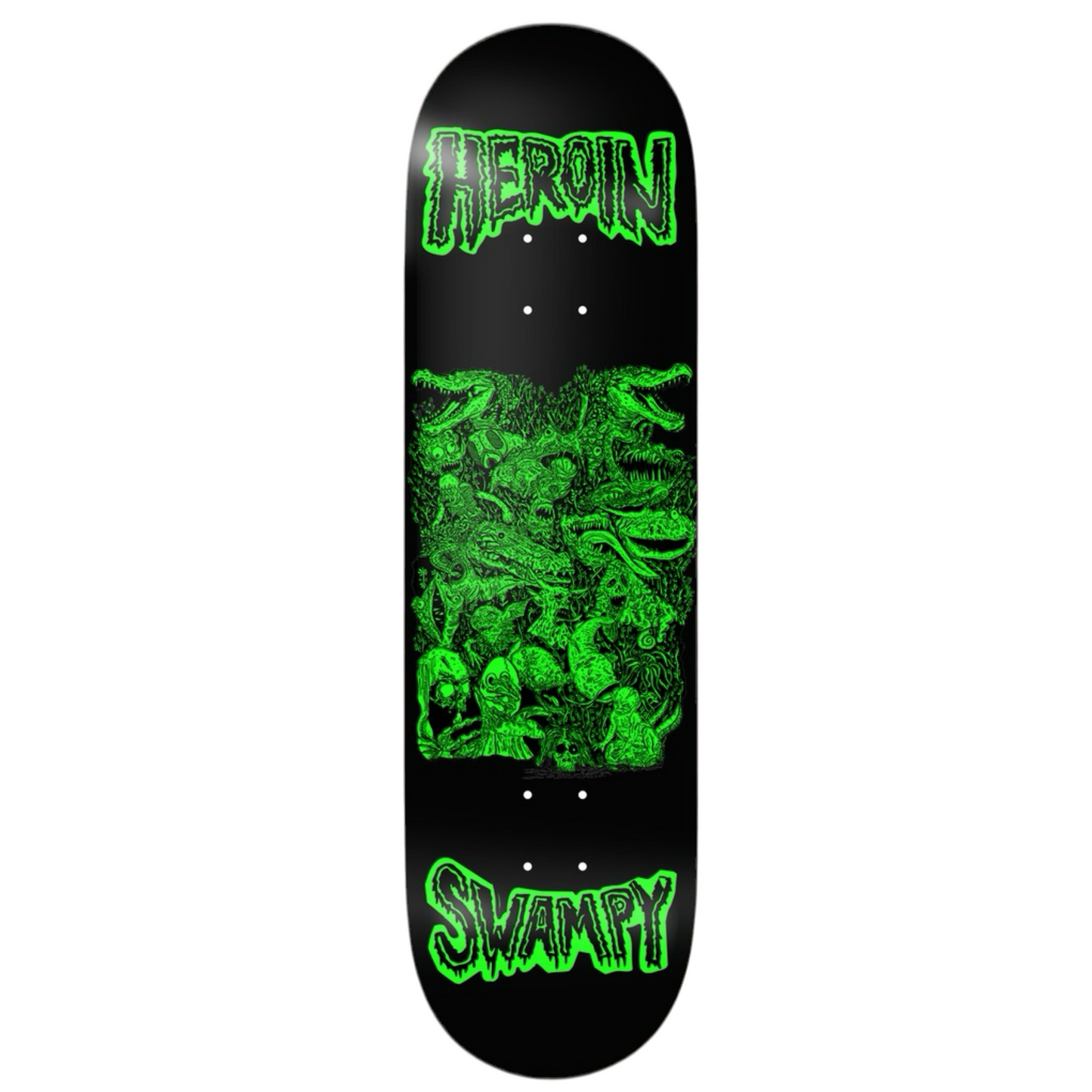 Heroin Swampy Allegory of Fear 9.0" Skateboard Deck