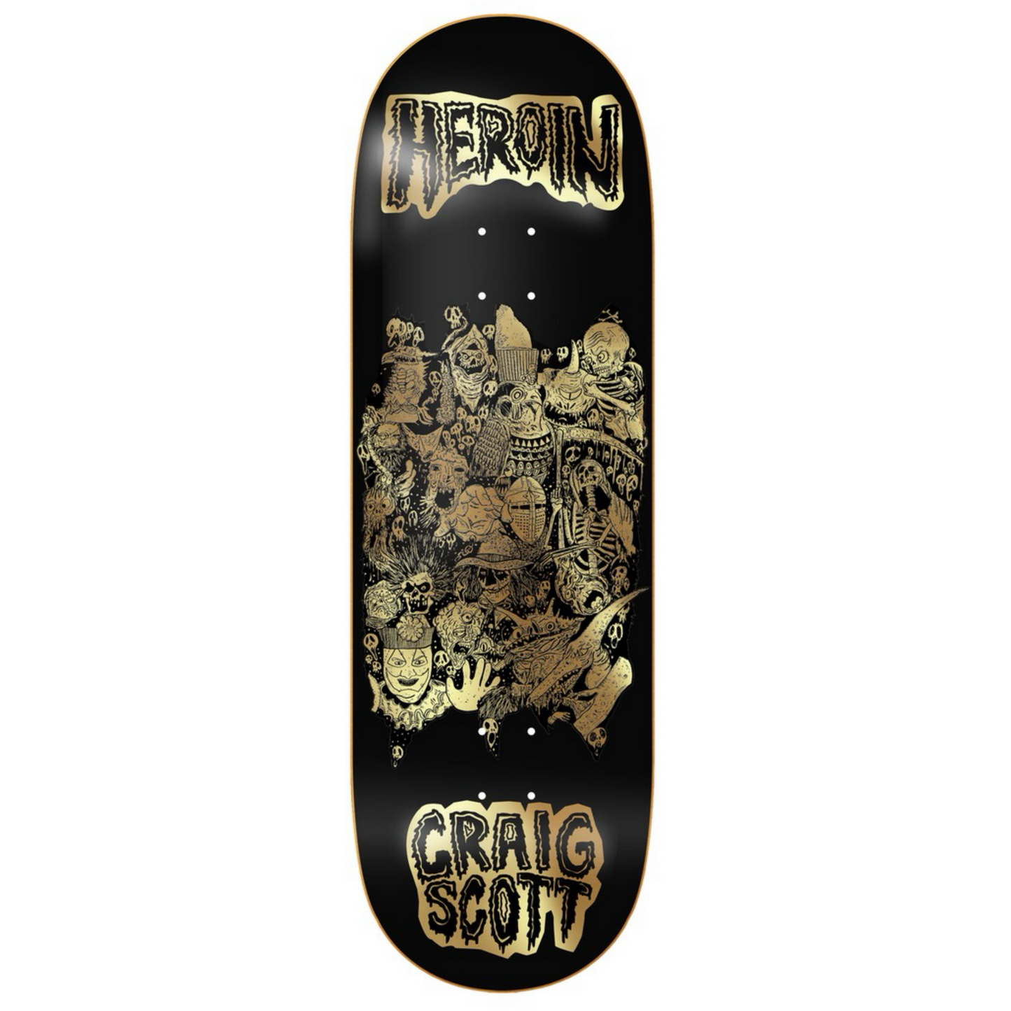 Heroin Craig Questions Allegory of Fear 10" Skateboard Deck