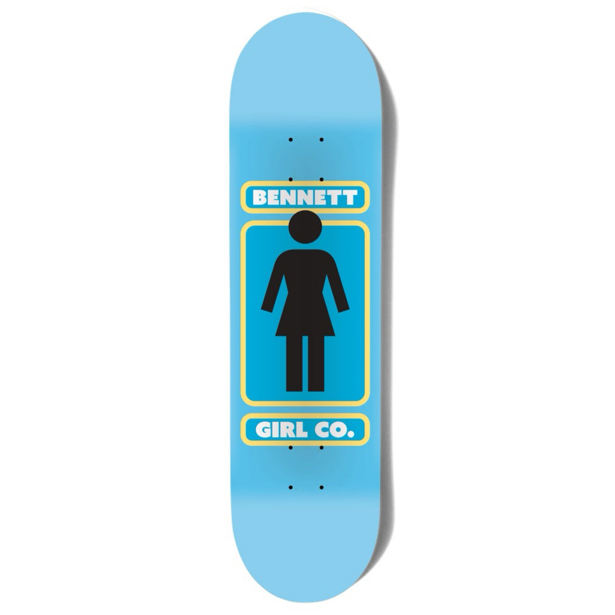 Girl Bennett 93 Til Glow Sticks 8.25" Skateboard Deck