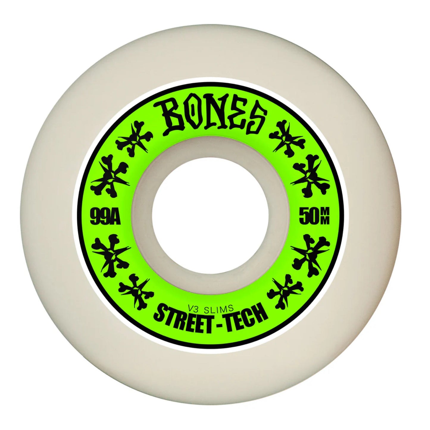 Bones STF V3 Slims 50mm 99a Skateboard Wheels
