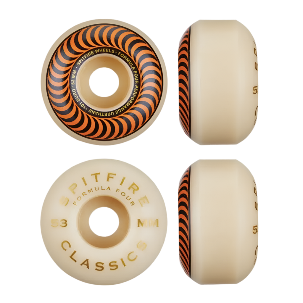 Spitfire Formula Four Classic 53mm 101a Skateboard Wheels