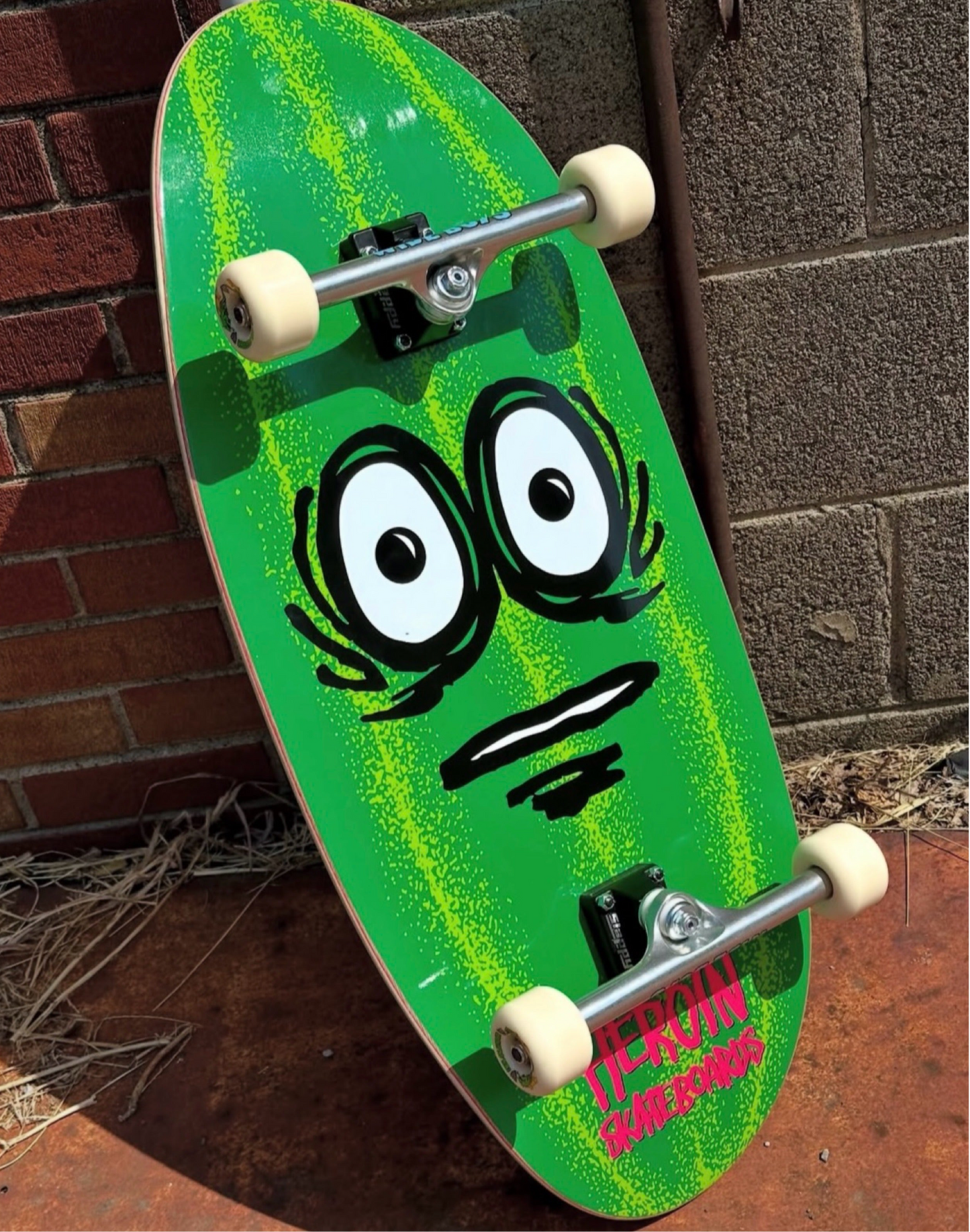 Heroin Skateboards “The Watermelon” 13.5" Skateboard Complete