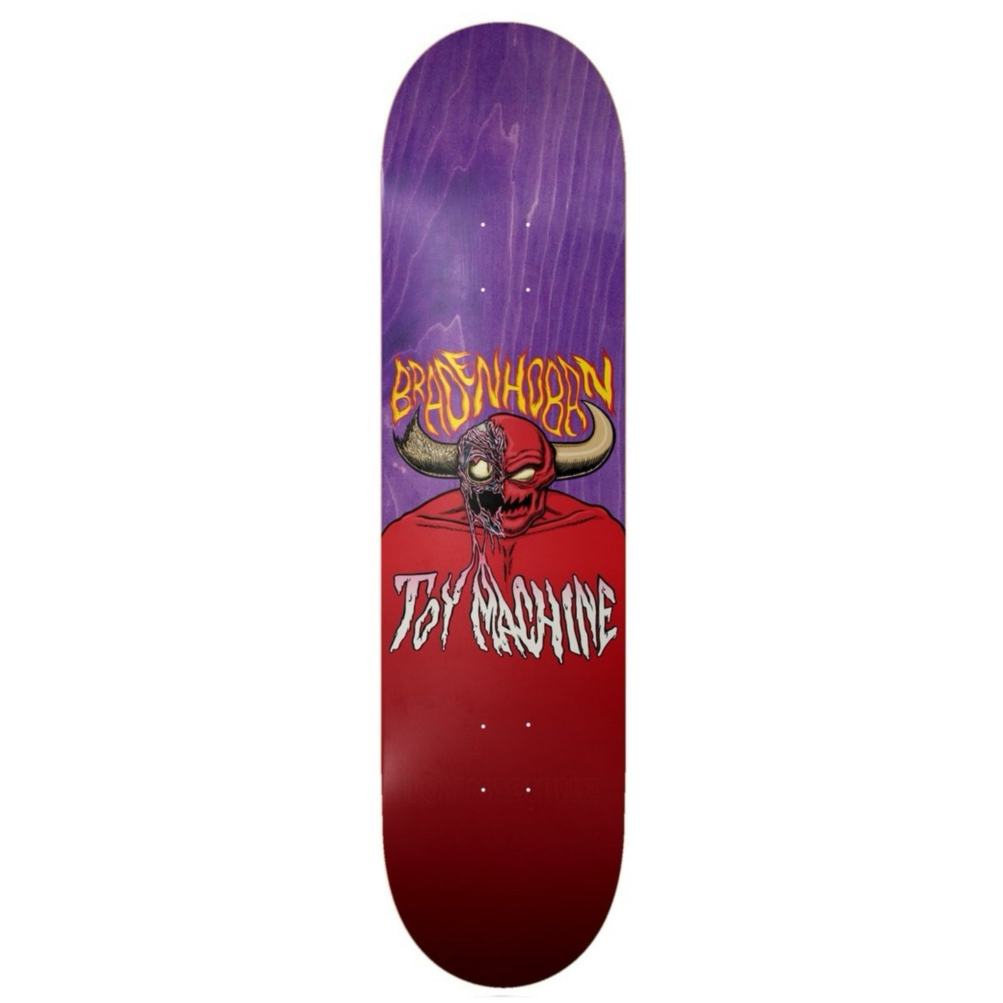 Toy Machine Braden Hoban Face Melt 8.25" Skateboard Deck