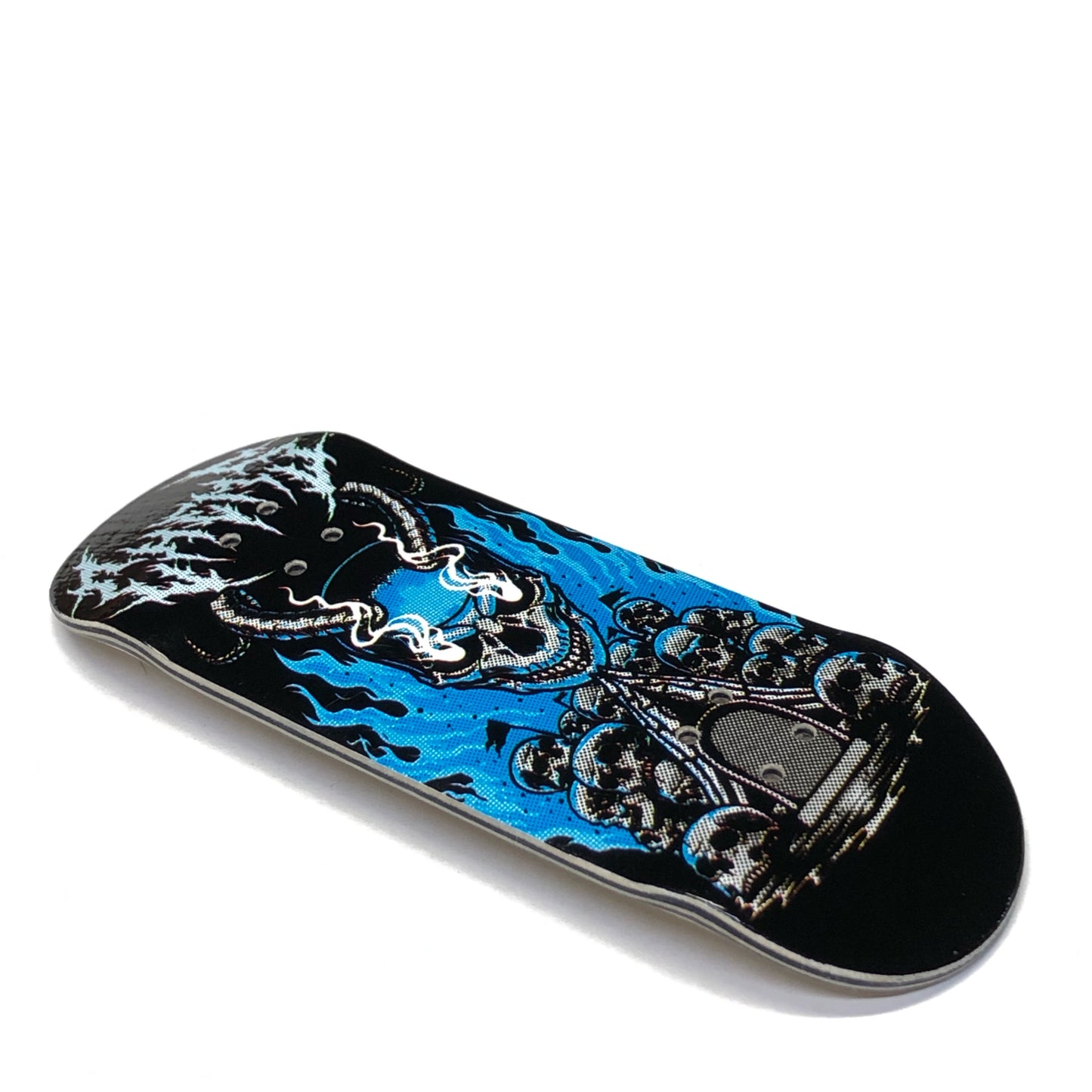 Chems Blue "Grave Watcher" Fingerboard Deck