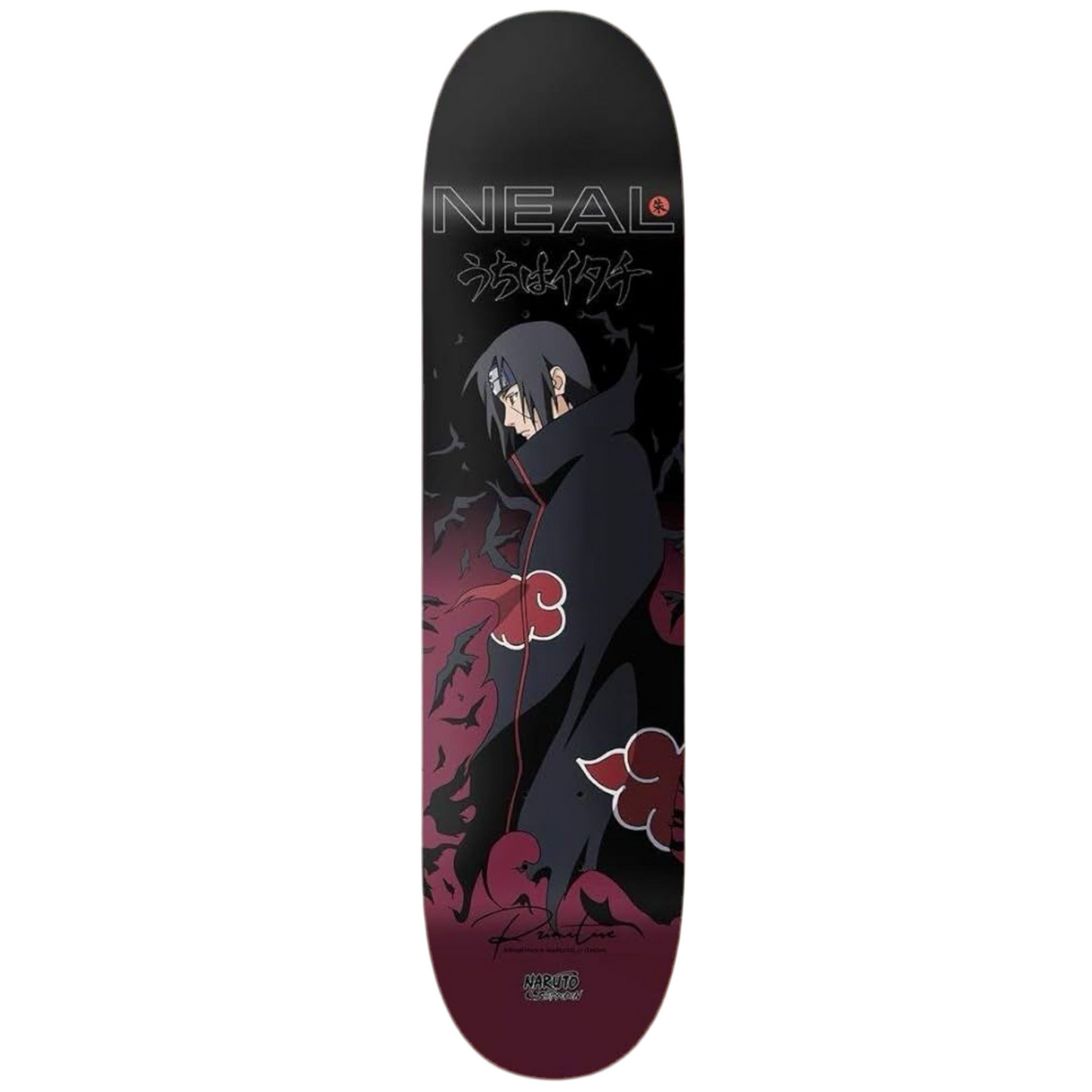Primitive x Naruto Neal Crows 8.0" Skateboard Deck