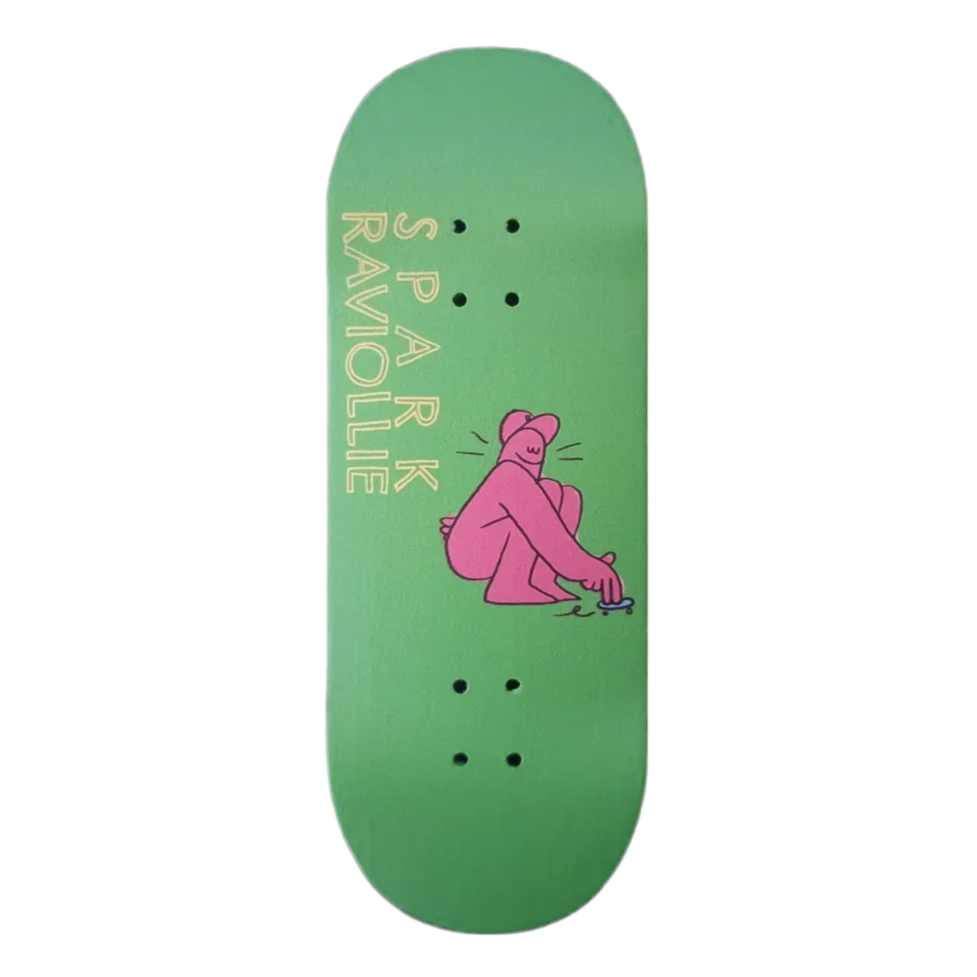 Spark x Raviollie Curious Fingerboard Deck