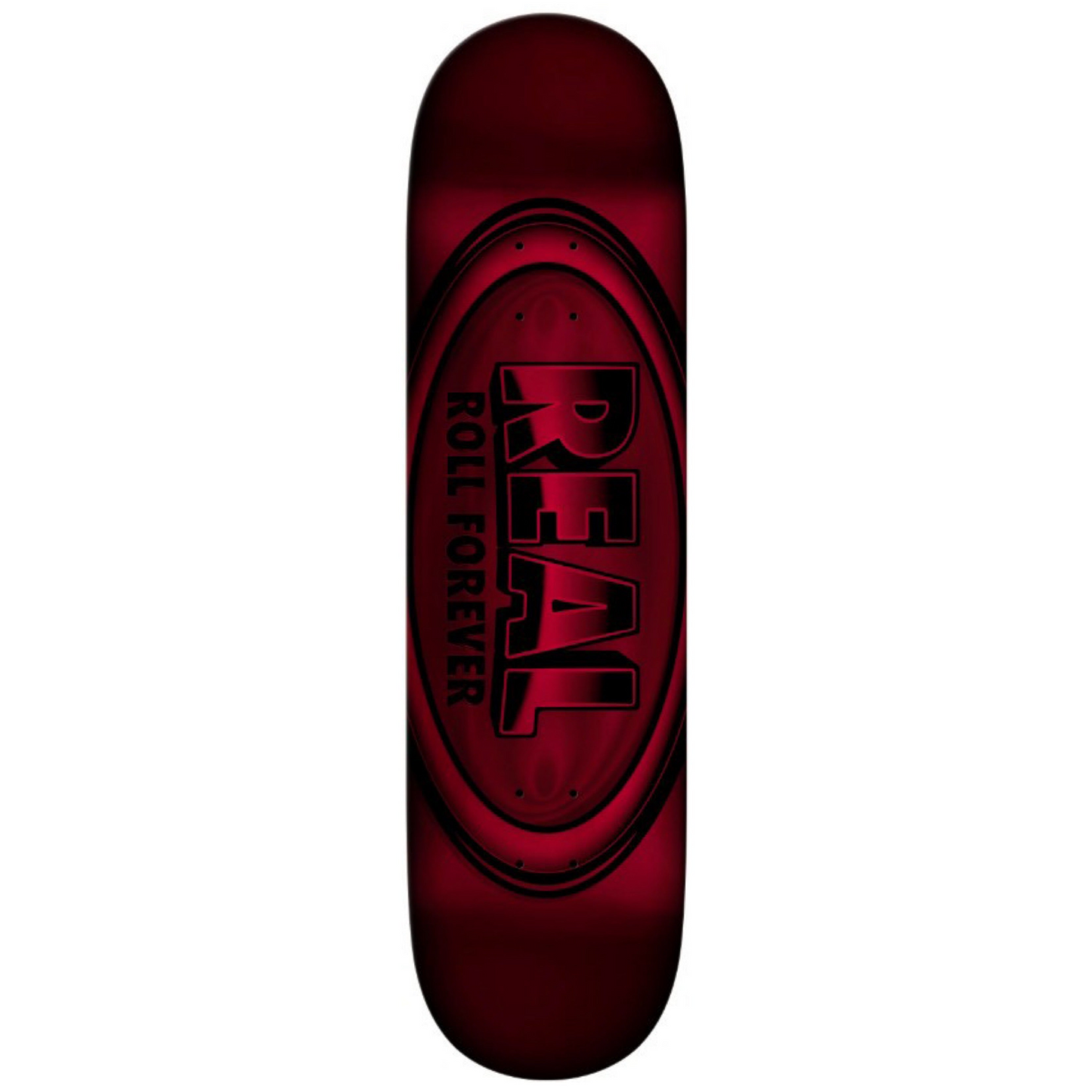 Real Team DBX Oval Red Foil 8.38" Skateboard Deck