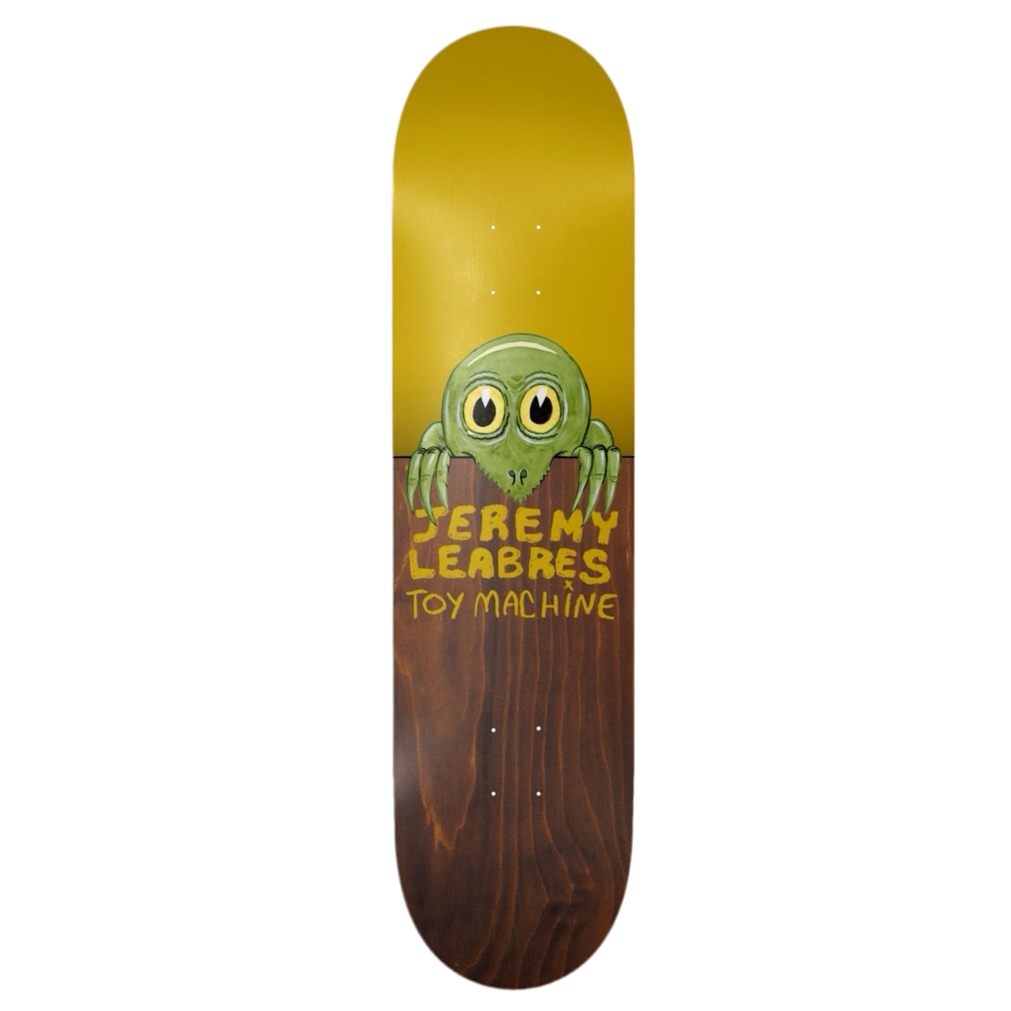 Toy Machine Jeremy Leabres Fence 8.5" Skateboard Deck
