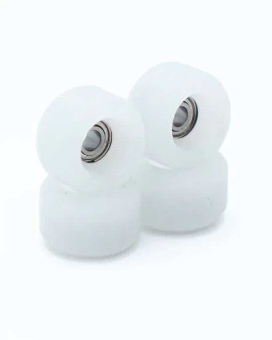 Blistered x Flatface G4 White Urethane Fingerboard Wheels