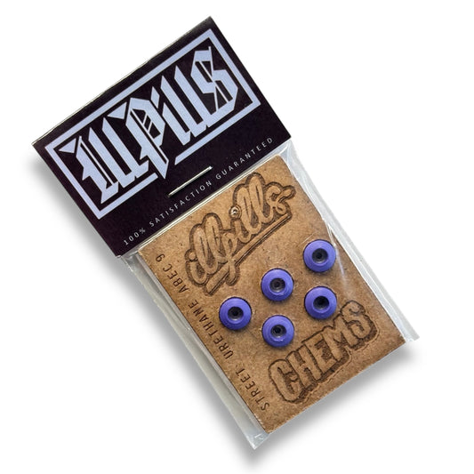 ILLPILLS Purple Urethane Fingerboard Wheels (Choose Size)