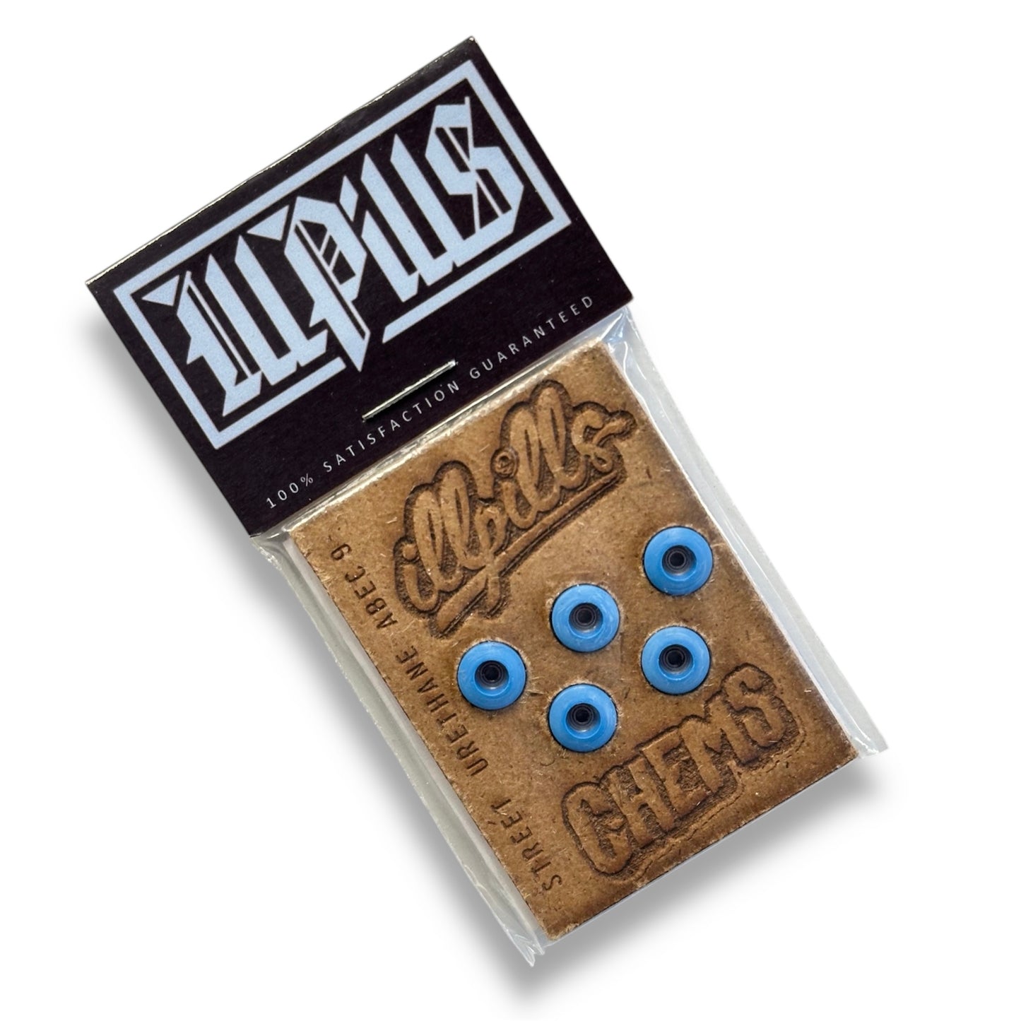 ILLPILLS Blue Urethane Fingerboard Wheels (Choose Size)