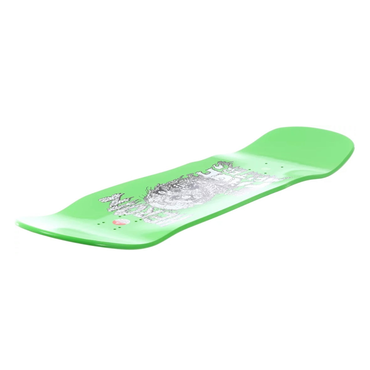 Heroin Dead Dave Face Melter Shaped Skateboard Deck