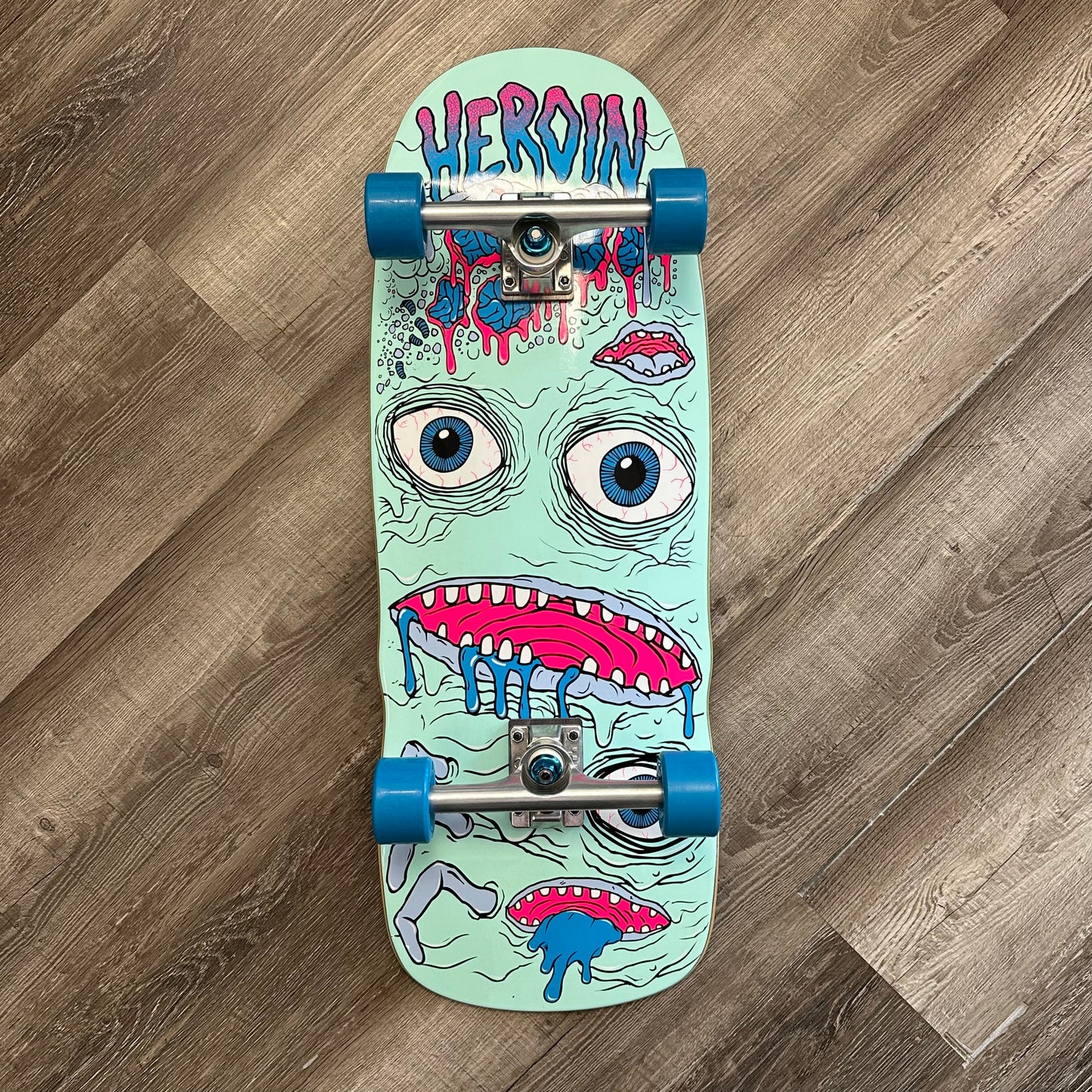 Heroin Mini Mutator 10.5" Skateboard Complete