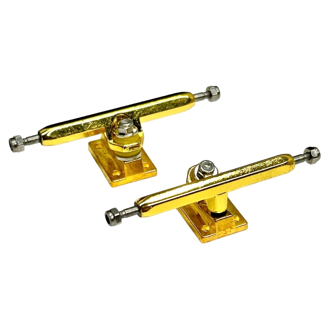 HEX TRUCKS Gold Fingerboard Trucks (CHOOSE SIZE) SKATE 618