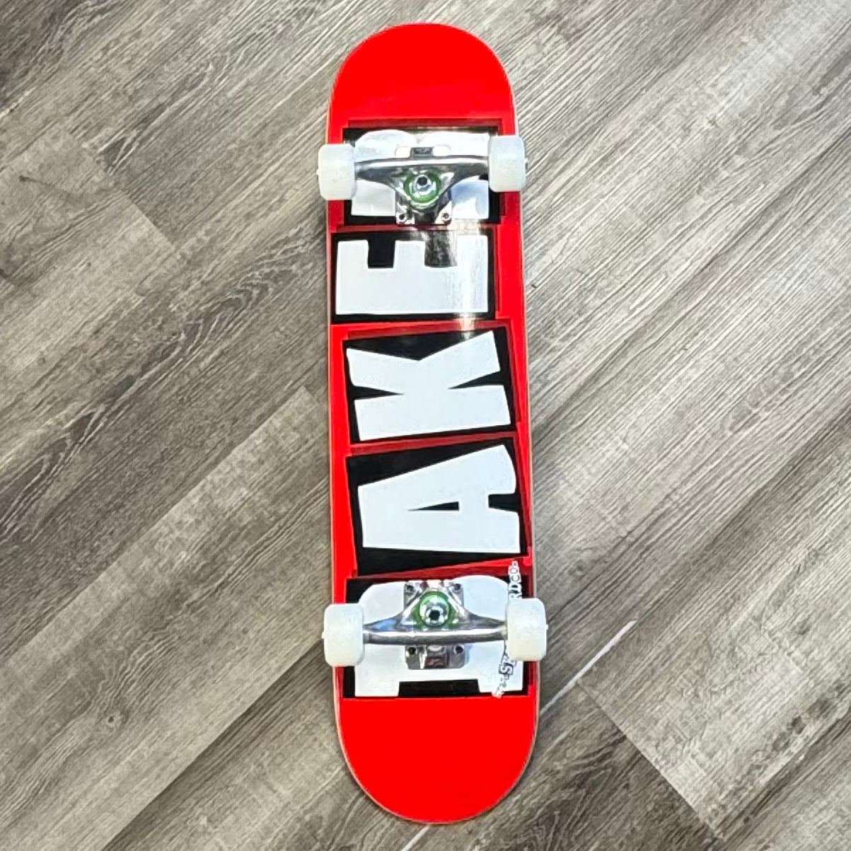 Baker Logo Red 7.25" Skateboard Complete