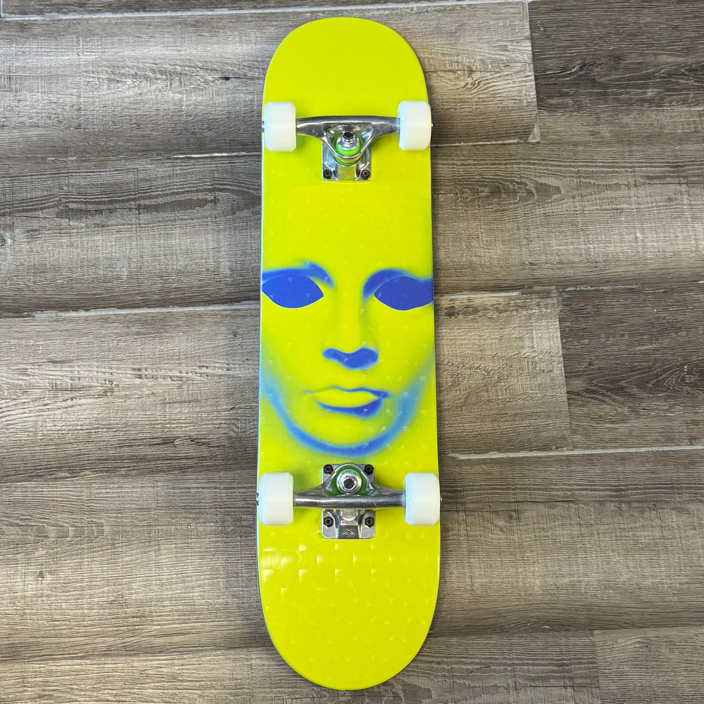 Opera Yellow Face 7.375" Skateboard Complete